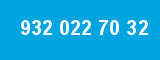932 022 70 32